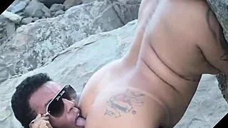 discovered short chubby sexy babe nudist beach romp