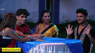 First time swapping my indian wife creampie fuck