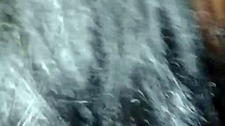 bruna silva hotwife takes it raw in car... cuck films her creampied pussy!