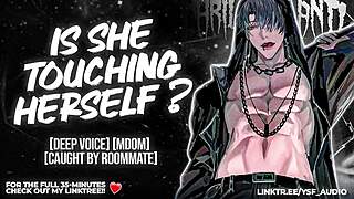 Dom roommate catches your masturbation and demands hot cum