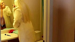 Wanna watch this big titted blonde milf stroke that monster cock pov?