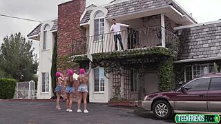 Maddy May Christina Savoy Ella Reese Free the Nipple Mission