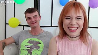 nasty petite redhead wife kira roller craves anal creampie ass licking