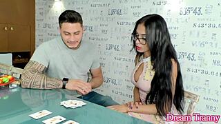 Bianca Meirelles Works Him to Climax with Backdoor Action