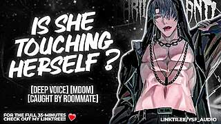 Dom roommate catches your masturbation and demands hot cum