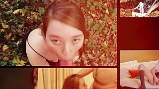 two horny schoolgirls get pussies devoured by cougar at college party 👅🍑💦