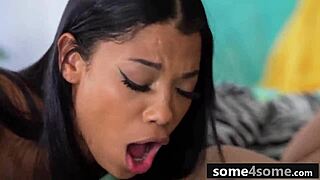 Hot School Teens' 3-On-1 Poolside Romp Pure Ecstasy