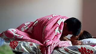 horny latina stepsis gets spanked licked in homemade shower dorm romp