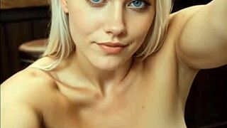 gorgeous skinny blonde teen rides pov cowgirl to intense orgasm