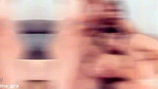 Latina lesbian duo takes full anal dp dap with piss