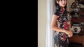 helene twerks in chinese dress jerk off challenge part 4