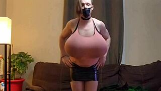 SHANNELTRAV's Massive Boobs Burst Out!