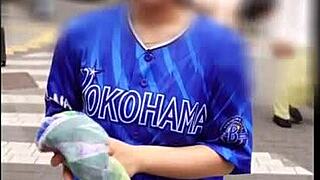 part 1 hardcore pov with crazy japanese baseball fan