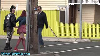 Emo Couple Exchanges Oral in Plump 69 Position