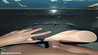 INTENSE ANAL TRAILER WITH CANDY'S Gaping ASSHOLE IN BIKINI!