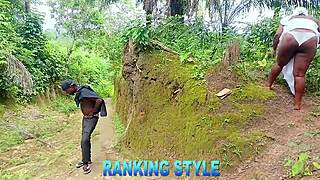 Curvy BBW goddess rides stranger's cock deepthroat cowgirl orgasm explosion