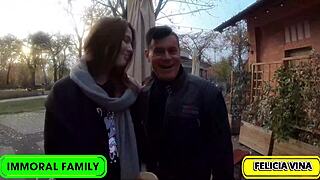 ever wonder how felicia vina takes it deep in budapest's wild winter foursome?