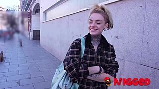 This teen girl next door Medusa craves hard BBC interracial pounding from neighbors