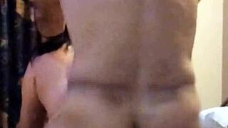 mexican wife double penetrated moans loud in amateur fuck