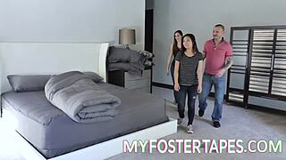Foster Teens Lillian Stone Elle Voneva CAUGHT STEALING Punished Hard!