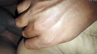 she says it hurts but keeps my cock in her ass