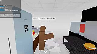 fucking random slut monster bbc in condo roblox style 😩🍆