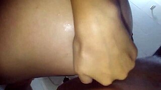 Wife Sucks And Fucks Friend In Bathroom As Family Arrives