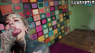 Skinny goth newbie first time anal fucked bent over by monster cock deepthroat doggystyle squirting orgasm