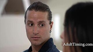 Boss's Pregnant Wife Gets Rough Hardcore Pounding She Craves