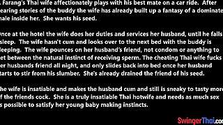 Cheating Thai Milf Wife Swings Dirty On Hubby's Friend's Monster Cock