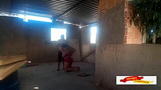 Chubby Latina's fat ass takes all monster cock anal