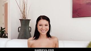 College uniform anal gaping a2m rimjob big cock pov.