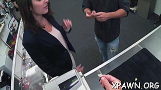 Camera Zooms on Amateur Naked Slut