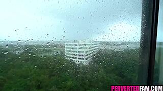 vacation sex hits with horny stepsis in glasses