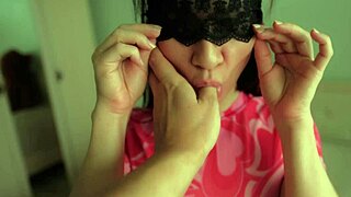 petite slut pov deepthroats sloppy but ass takes huge cock better