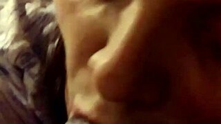 BBW MATURE SUCKS YOUNG BLACK COCK!