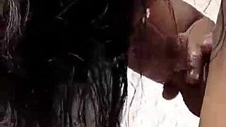 big cock pounds arab bbw wife's fat tits and ass hard