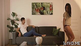 Young Teen Whore Rides Old Hard Cock to Pussy Orgasm!