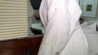 motel tech fixes tv then takes my ass