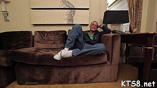 candy's plump ass takes monster cock pounding from eager ladyboy lover in sloppy anal frenzy