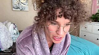 curly milf mother-in-law begs for monster cock anal creampie pov