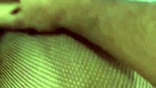 romantic sexo with new milf wife nora in long stockings rough amateur