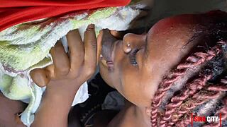 real ebony milf takes big black cock hardcore deep