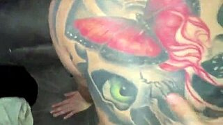 imagine my split tongue gagging on your cock till you cum on face