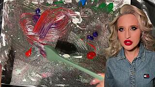 BARBIE ART demands wallet worship in findom goaldigger session!