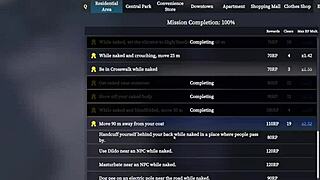 Manaka SFM Xmax flashes and gifts in modded town gameplay?