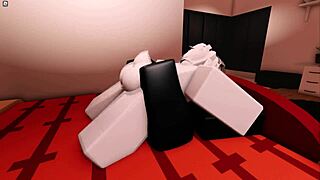 ralsei rides asriel's cock in rblx frenzy