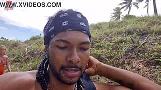 nudist beach orgy lunna geek joao safado bareback mmf ffm double vaginal