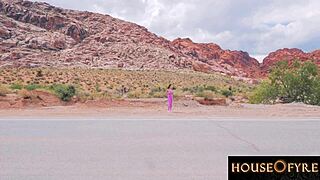 snagged this big tit brunette yoga teen rissa may, bent her over for pov titty fuck and pussy slam.