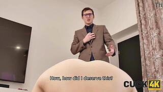 Suami Nonton Istri Dansa Ngentot Adegan Cuckold